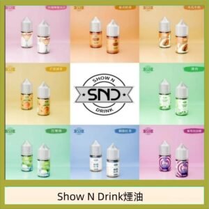 Show N Drink煙油 玫瑰檸檬冰沙 泰式奶茶