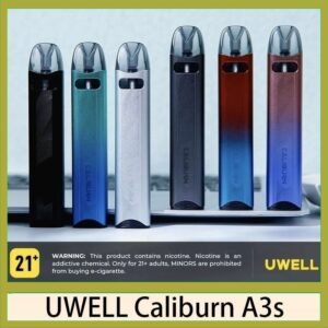 UWELL Caliburn A3S咖哩棒A3S POD電子煙主機官網評價說明書